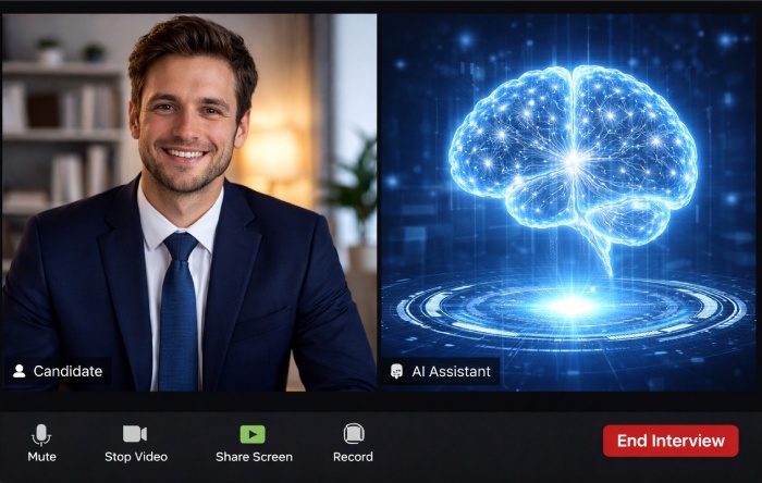 AI Interview in Progress